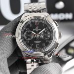 Breitling Premier Black Dial 42mm Chronograph Stainless Steel Swiss Replica Watches